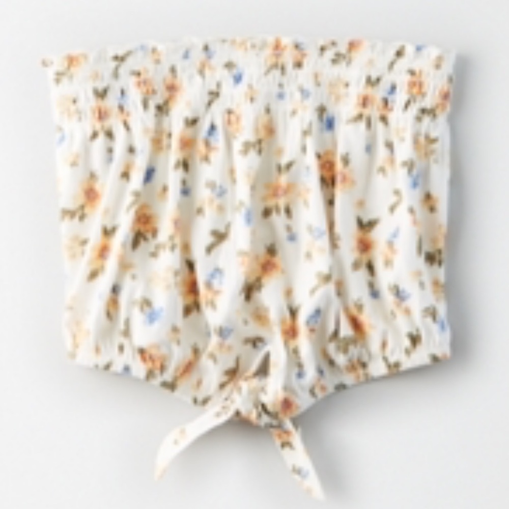 AE Tie Front Tube Top